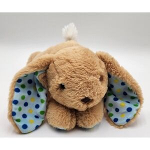 Dan Dee Collector's Choice Bunny Rabbit‎ Plush Toy Tan Polka Dot Floppy Ears